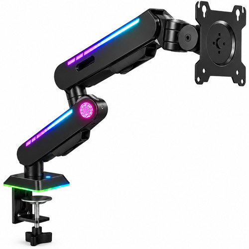 Rgb gaming monitor arm desk - rgb,